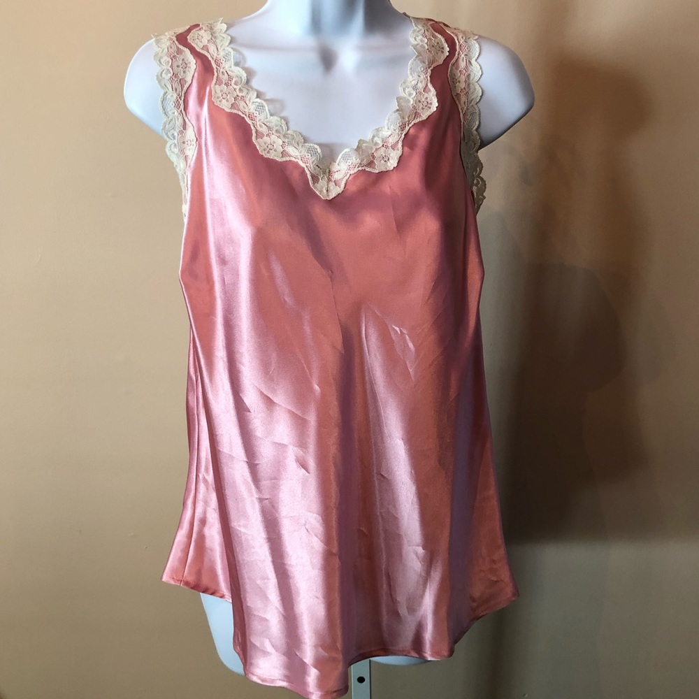 Dialogue Pink With White Lace Chamise (M) Barbie Core
